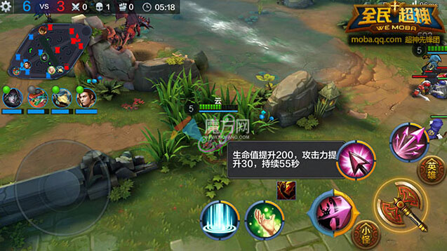 全民超神打野技巧攻略 PVP Buff获取