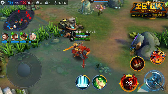 全民超神掉血狂魔泰坦 5v5开团先手控制
